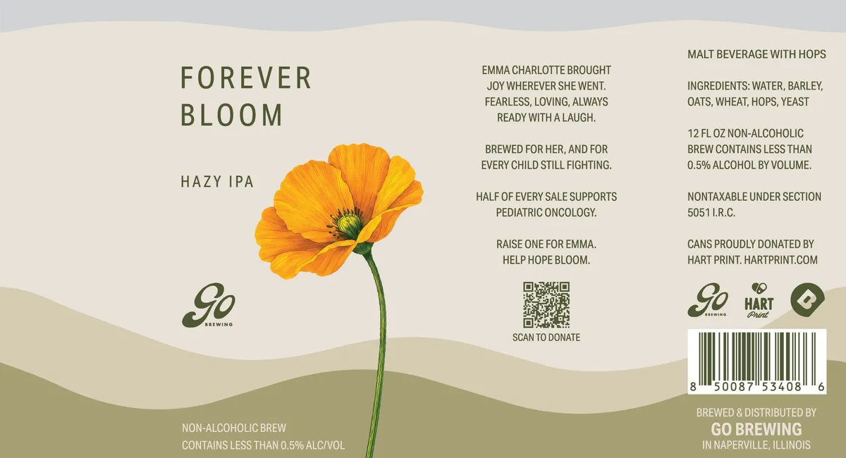 Forever Bloom — full label as filed with TTB