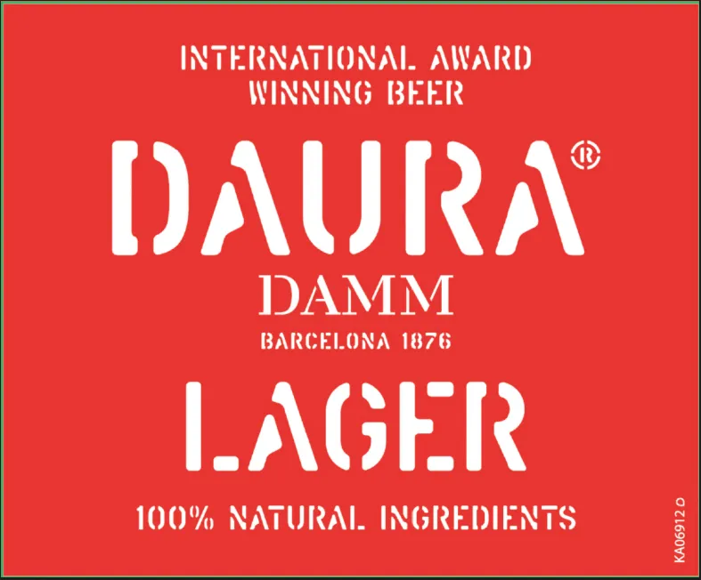 Daura — full label as filed with TTB