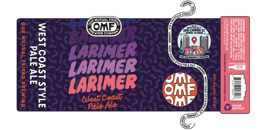 Larimer — full label as filed with TTB
