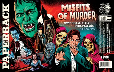 Misfits of Murder label