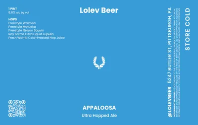 Appalossa label