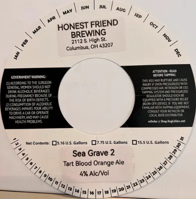 Sea Grave 2 label