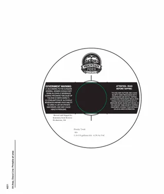 Honky Tonk Ale label