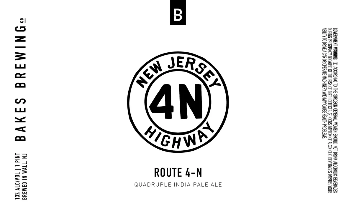Route 4-N — full label as filed with TTB
