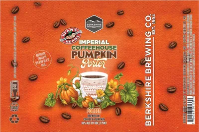Imperial Coffeehouse Pumpkin Porter label