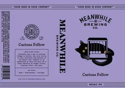 Curious Fellow label