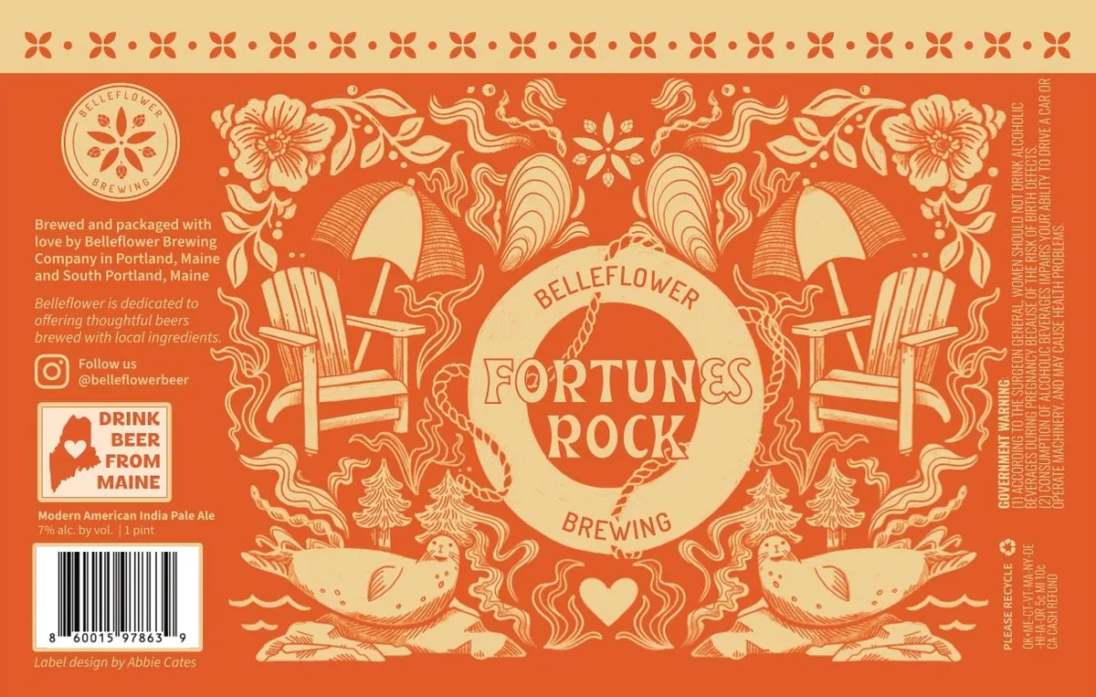 Fortunes Rock — full label as filed with TTB