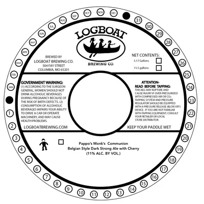 Pappo's Monk's Communion label