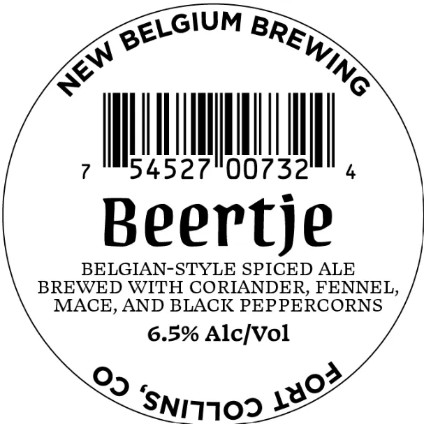 Beertje — full label as filed with TTB