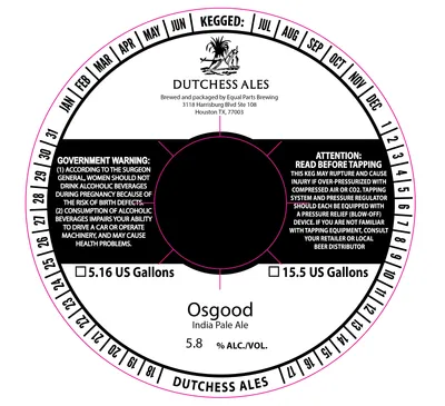 Osgood label