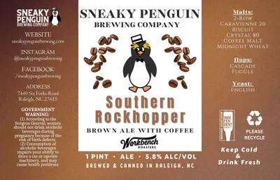 Southern Rockhopper label
