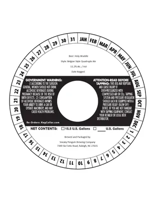 Holy Waddle label