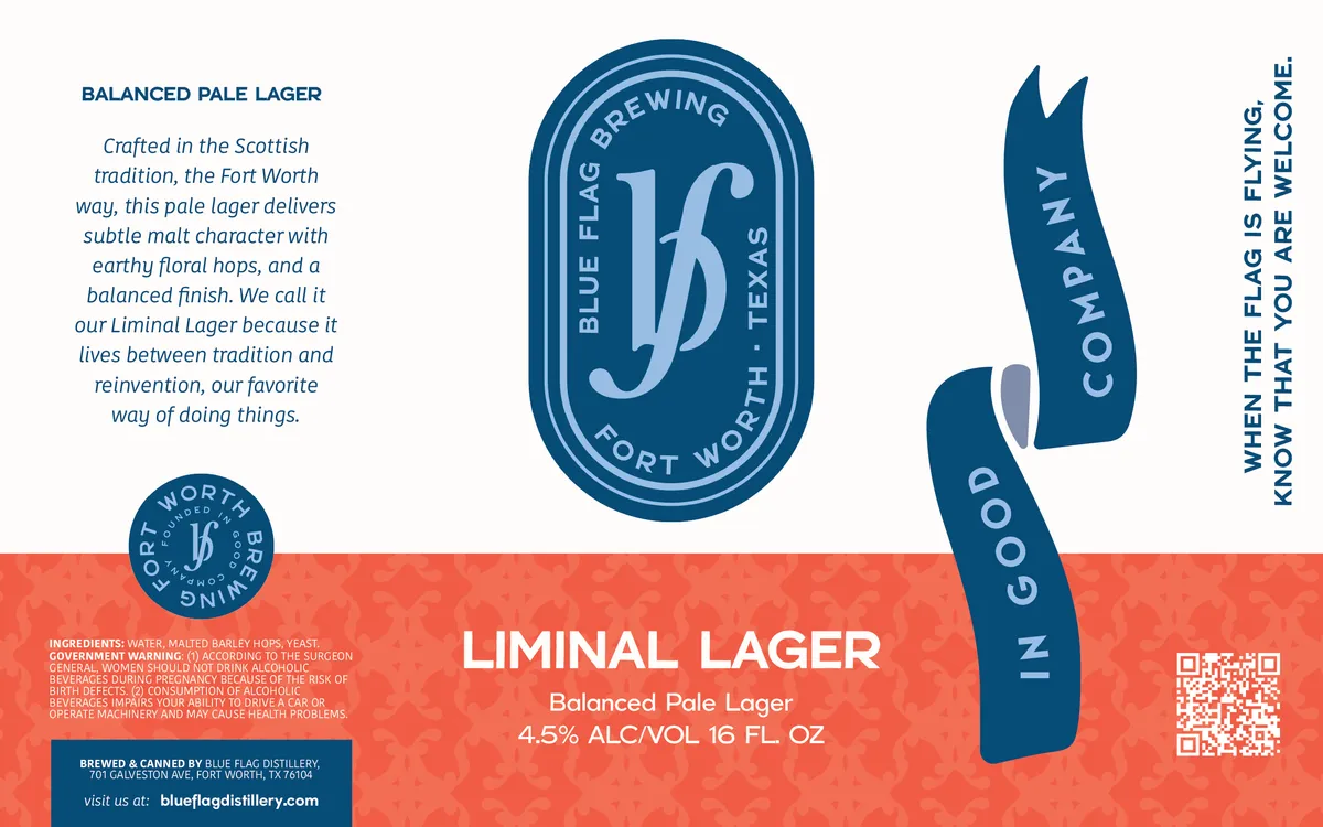 Liminal Lager — full label as filed with TTB