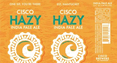 Cisco Hazy India Pale Ale label