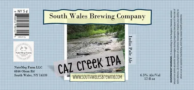 Caz Creek IPA label