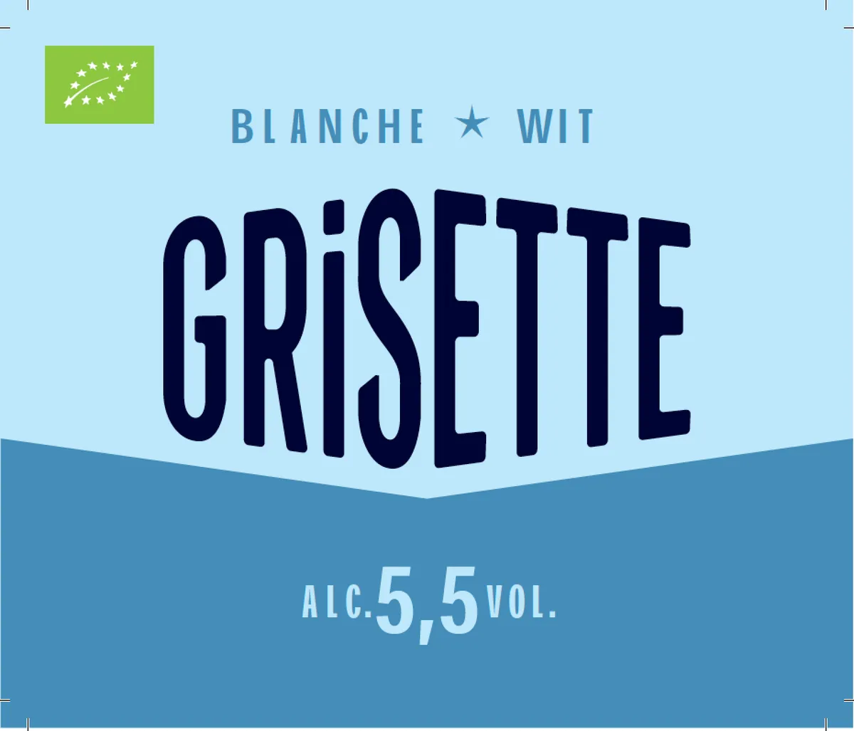 St.Feuillien Grisette label