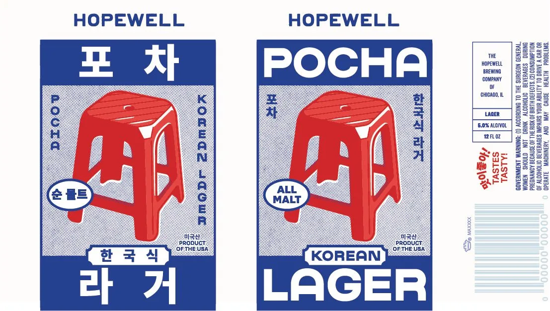 Pocha — full label as filed with TTB