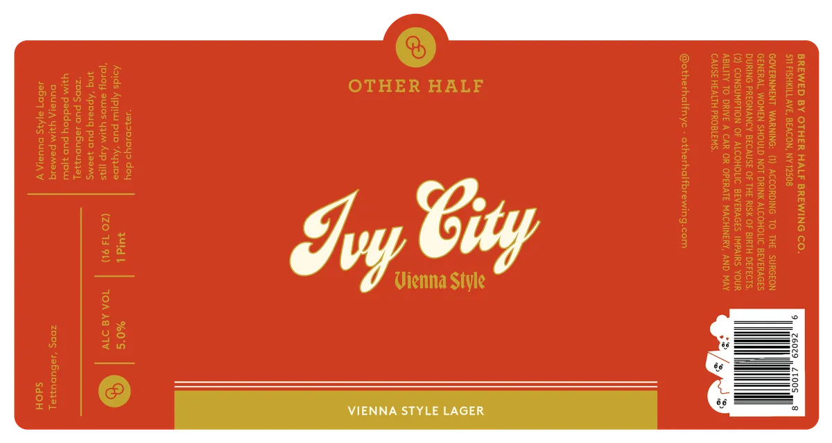 Ivy City Vienna Style — full label as filed with TTB