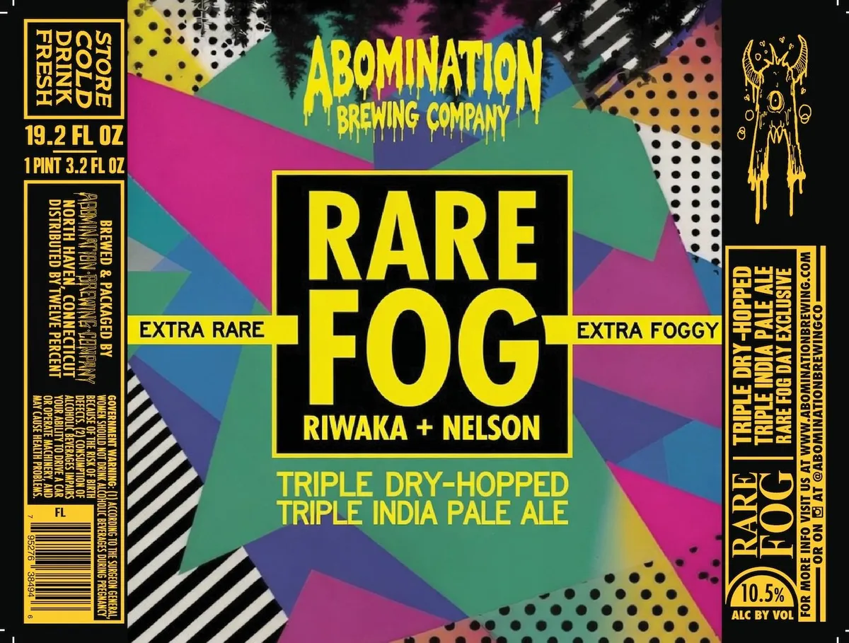 Rare Fog — full label as filed with TTB