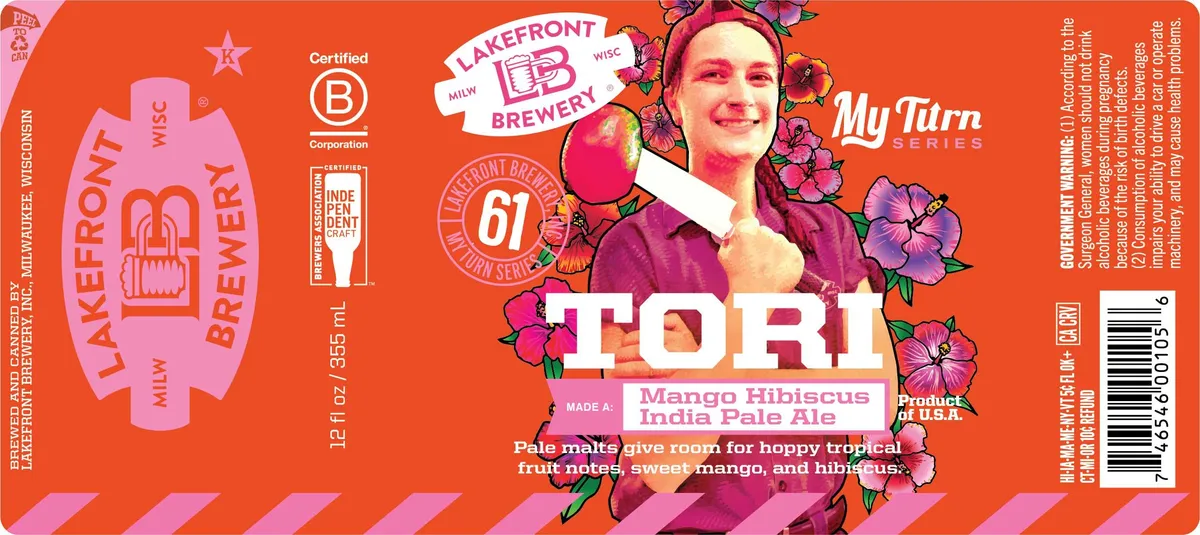 My Turn Tori — full label as filed with TTB