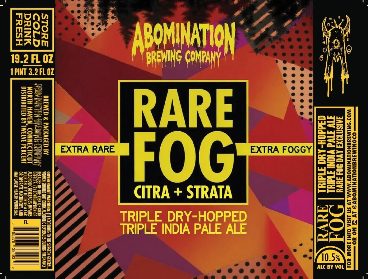 Rare Fog — full label as filed with TTB
