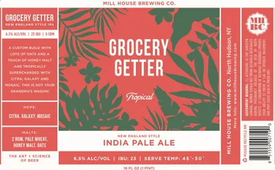 Grocery Getter label