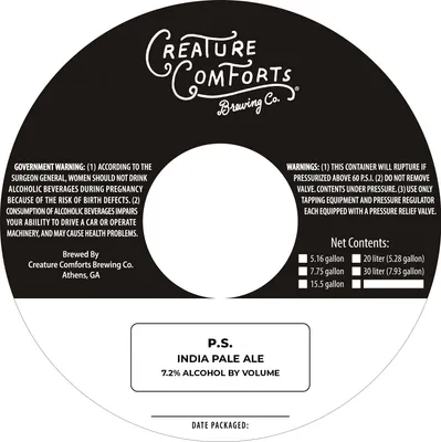 P.S. label
