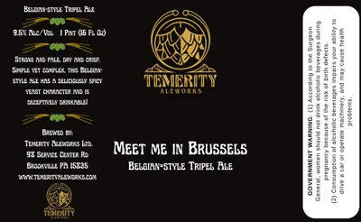 Meet Me in Brussels label