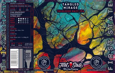 Tangled Mirage label