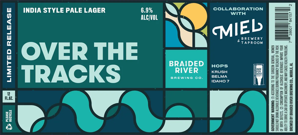 Over The Tracks — full label as filed with TTB