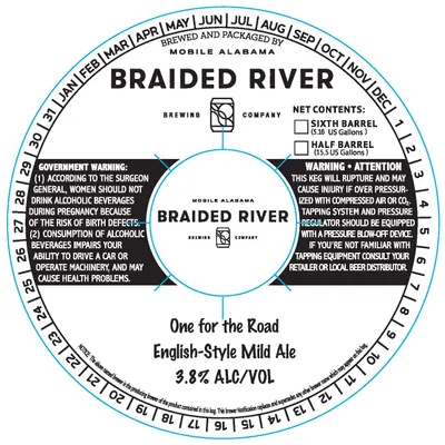 One for the Road label
