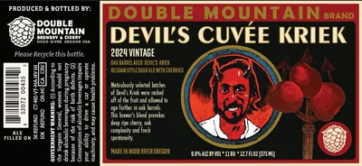 Devil's Cuvee Kriek label