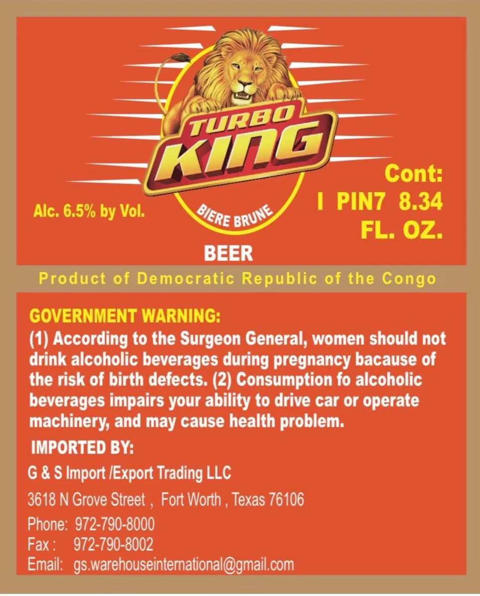 Turbo King label