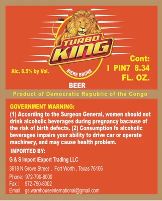 Turbo King label