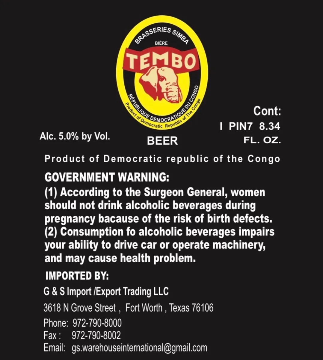 Tembo label