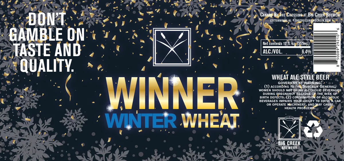 Winner Winter Wheat — full label as filed with TTB