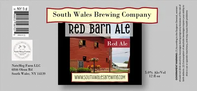 Red Barn Ale label