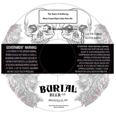 The Saint of Suffering label