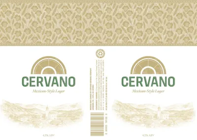 Cervano Lager label