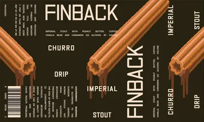 Churro Drip label