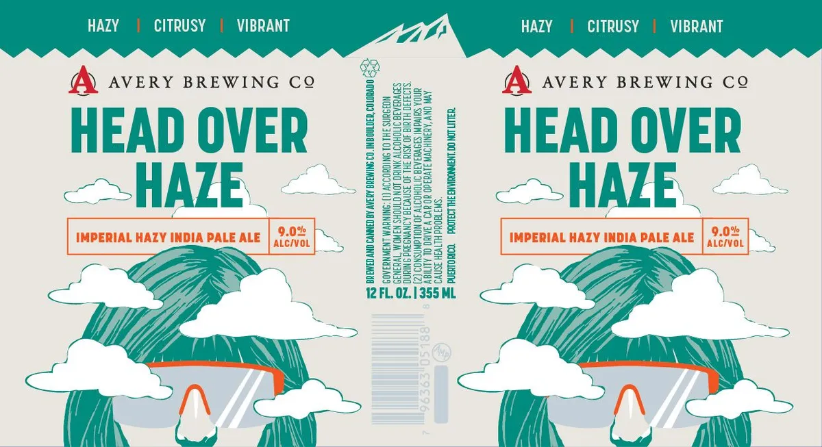 Head Over Haze — full label as filed with TTB