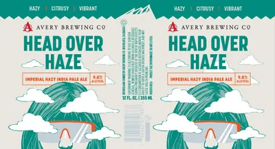 Head Over Haze label