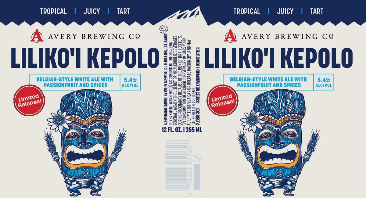 Liliko'i Kepolo — full label as filed with TTB