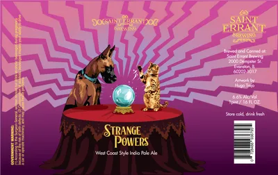 Strange Powers label