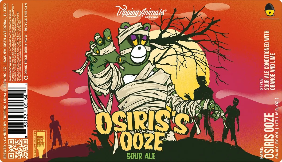 Osiris Ooze label