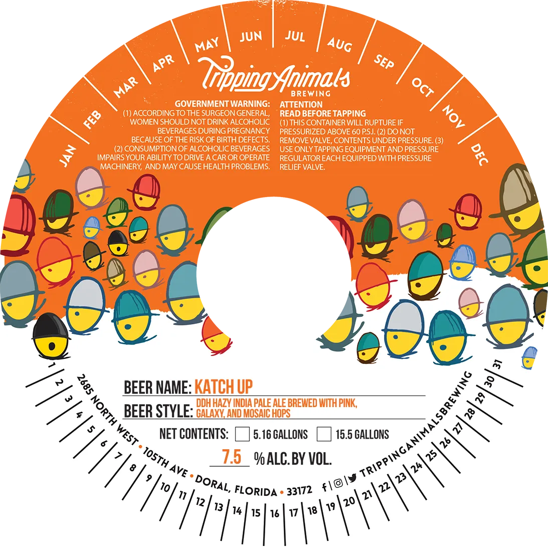 Katch Up — full label as filed with TTB
