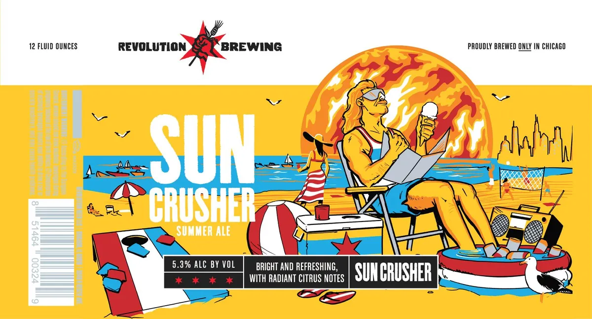 Sun Crusher — full label as filed with TTB