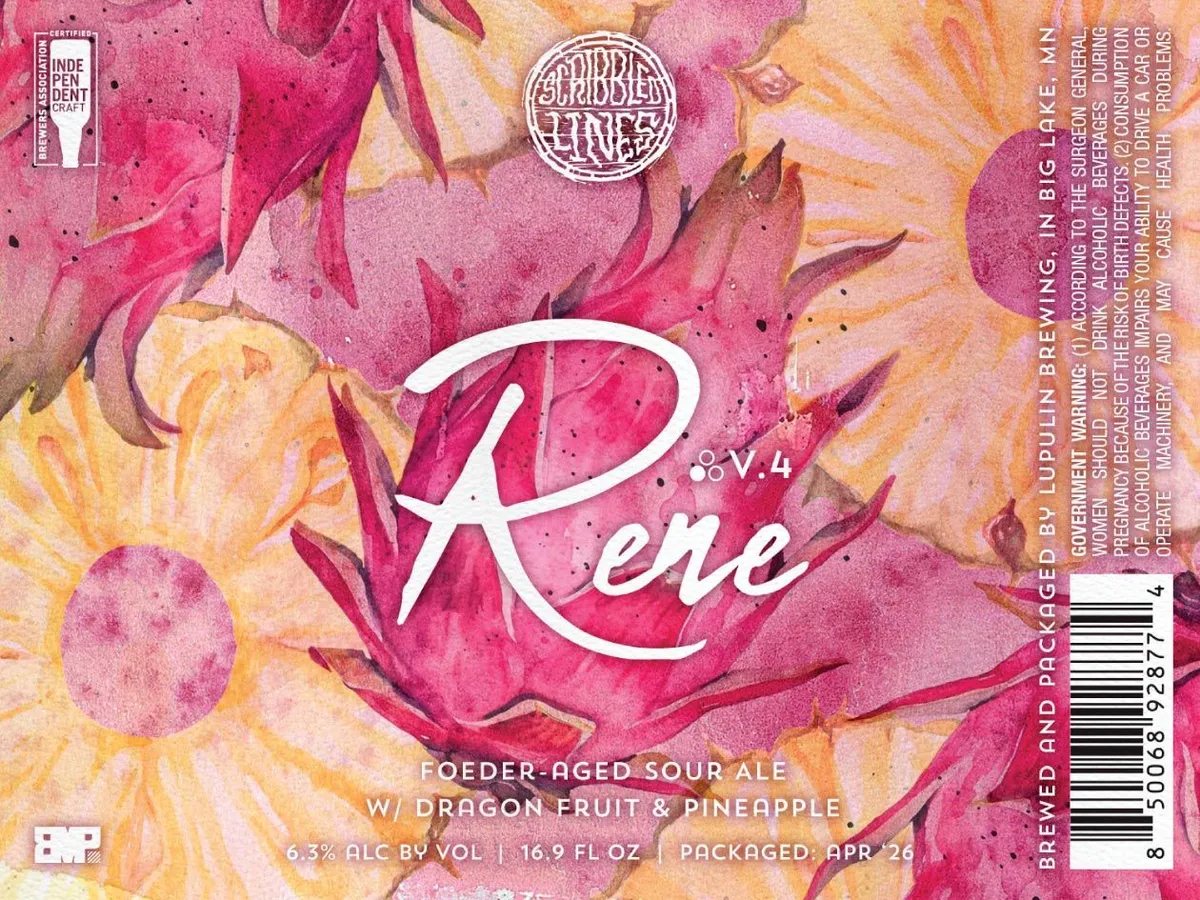 René V.4 label