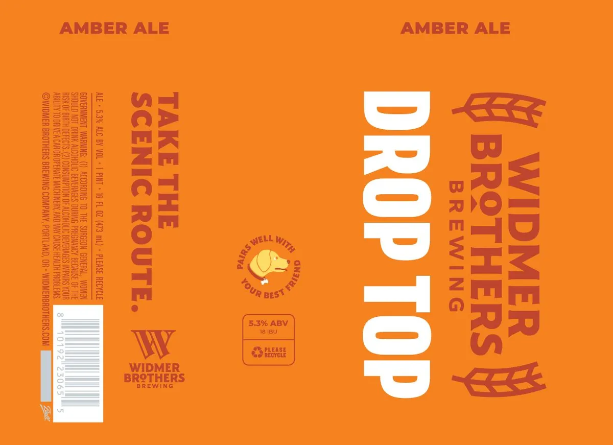 Drop Top — full label as filed with TTB