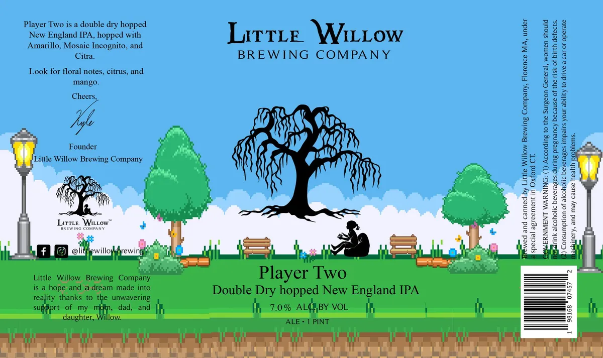 Player Two — full label as filed with TTB